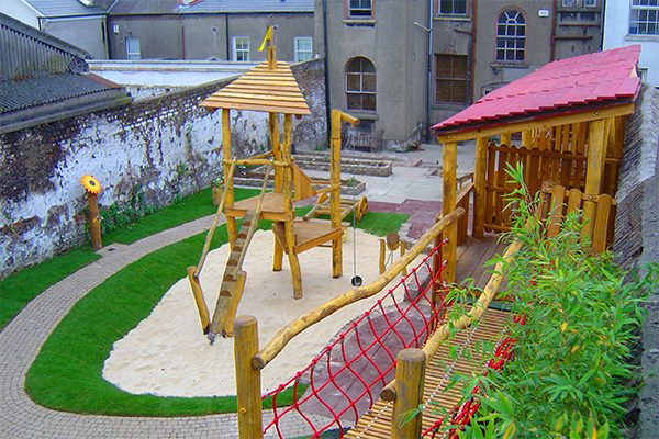 Playground for Manor Street in Dublin